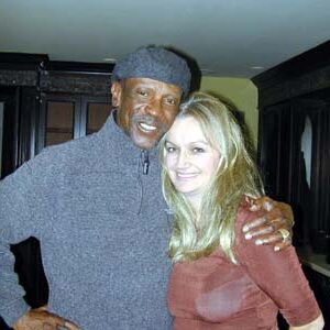 Lou Gossett with me